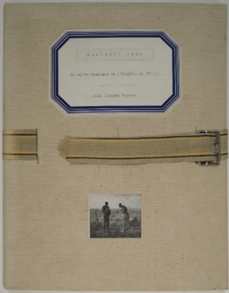 Illustrated Book Dali - La mythe tragique de l'Angélus de Millet. 