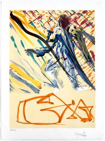 Lithograph Dali - La parola divina (The Divine Word)