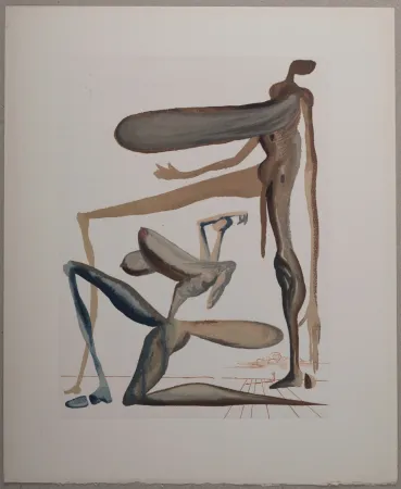 Lithograph Dali - La Prodigalité