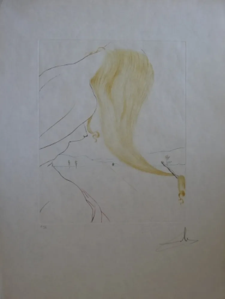 Engraving Dali - La Toison d'Or