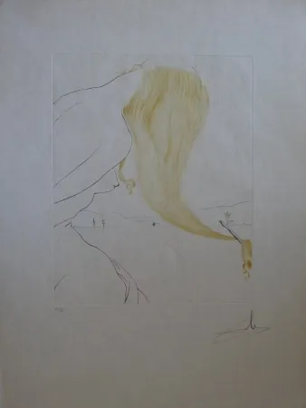 Engraving Dali - La Toison d'Or