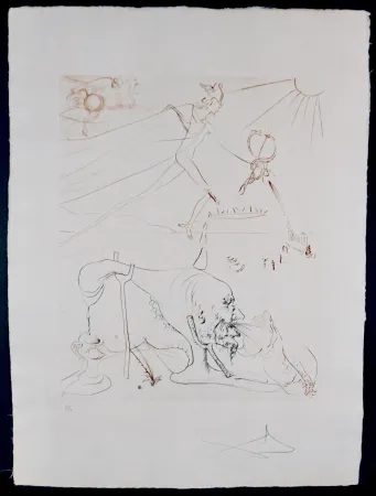 Etching Dali - L'Alchimie