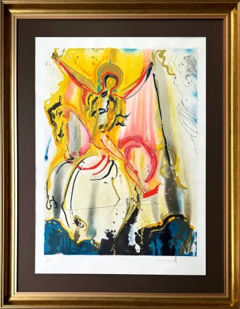 Drypoint Dali - Le Cavalier Triomphant