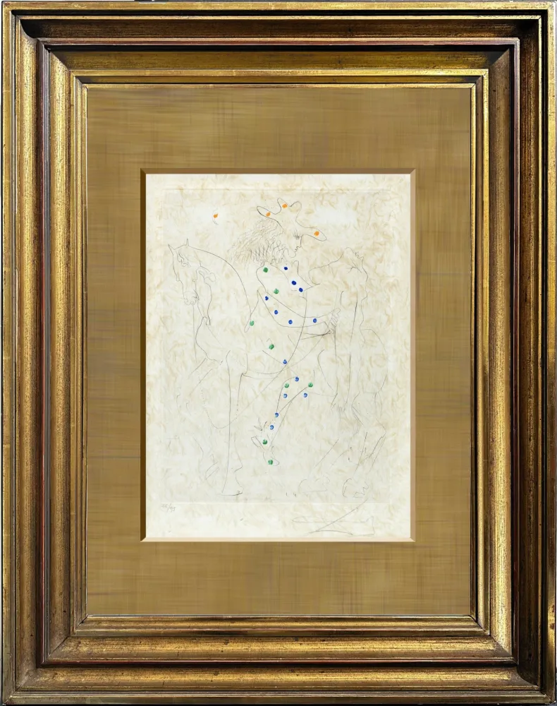 Drypoint Dali - Le Cheval de Picasso