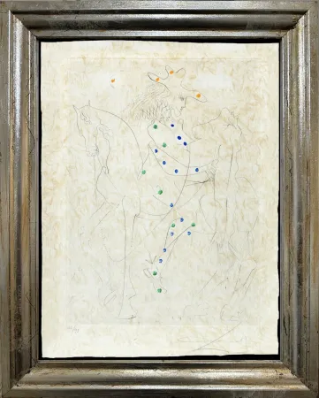 Engraving Dali - Le Cheval de Picasso