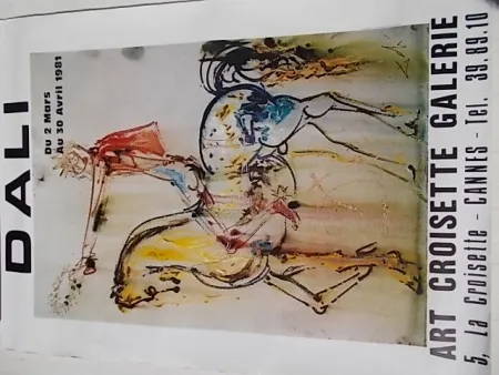 Poster Dali - Le chevalier chrétien