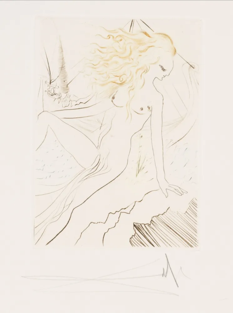 Illustrated Book Dali - Le Décaméron 1972 - English - E.A 