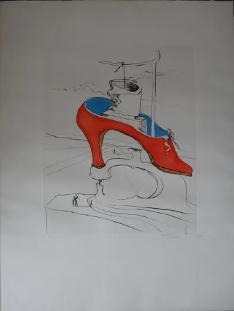 Engraving Dali - Le Malédiction vaincue