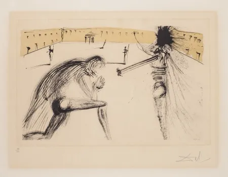Etching Dali - Le Pardon De Sigismund