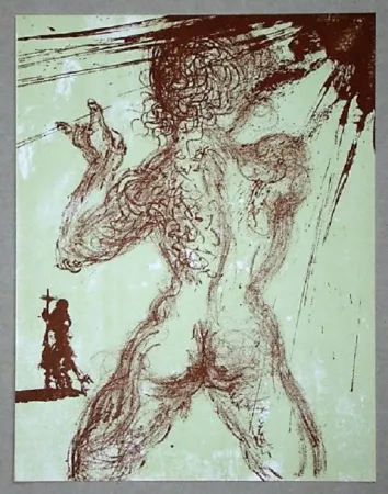 Lithograph Dali - Le Pécheur