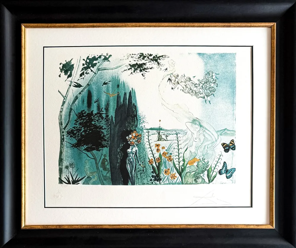 Lithograph Dali - Le Printemps (from 'Les Quatre Saisons')