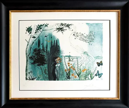 Lithograph Dali - Le Printemps (from 'Les Quatre Saisons')