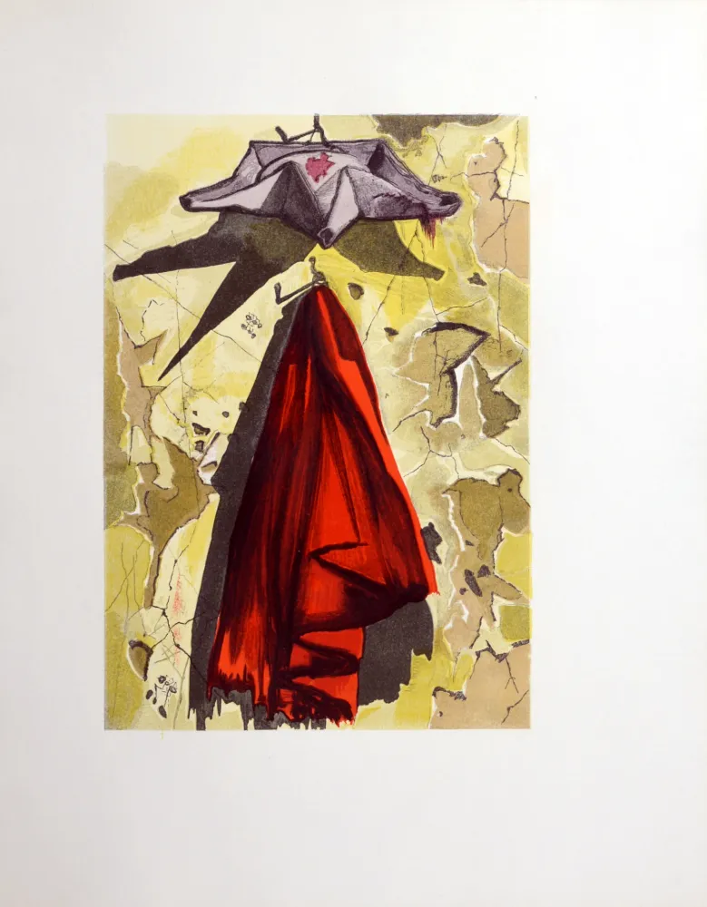 Etching Dali - Le Tricorne, 1958