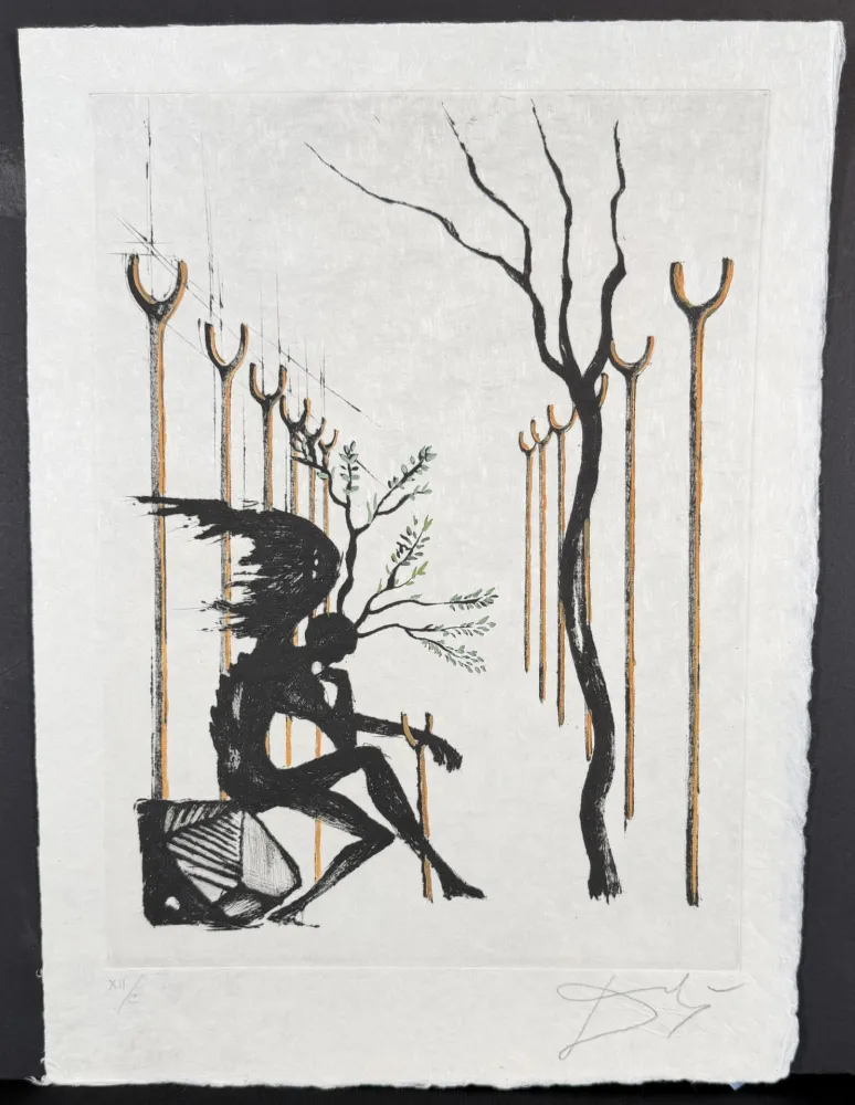 Etching Dali - Le Vitrail