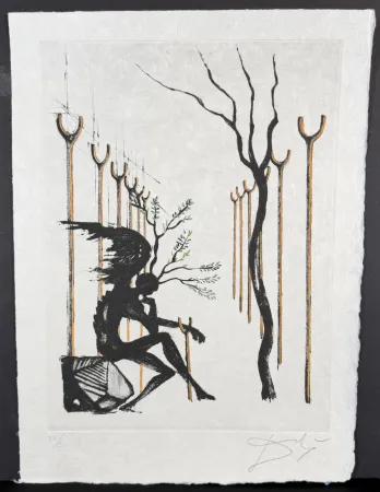 Etching Dali - Le Vitrail