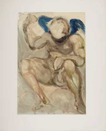 Woodcut Dali - L'Envie, 1963