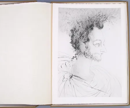 Illustrated Book Dali - Les amours de Cassandre 1968 portfolio 