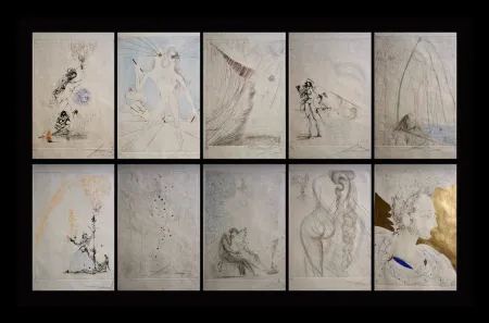 Etching Dali - Les Amours de Cassandre Suite