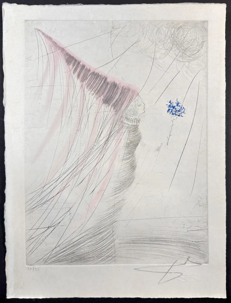 Etching Dali - Les Amours de Cassandre The Fairy