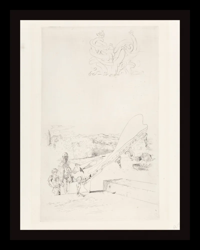 Etching Dali - Les Chantes de Maldoror Memory of Music