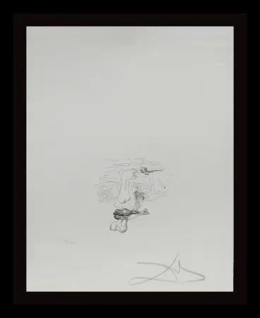 Etching Dali - Les Chants de Maldoror (Tongue)