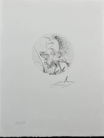 Etching Dali - Les Metamorphoses Erotiques