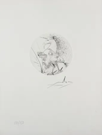 Etching Dali - Les Metamorphoses Erotiques