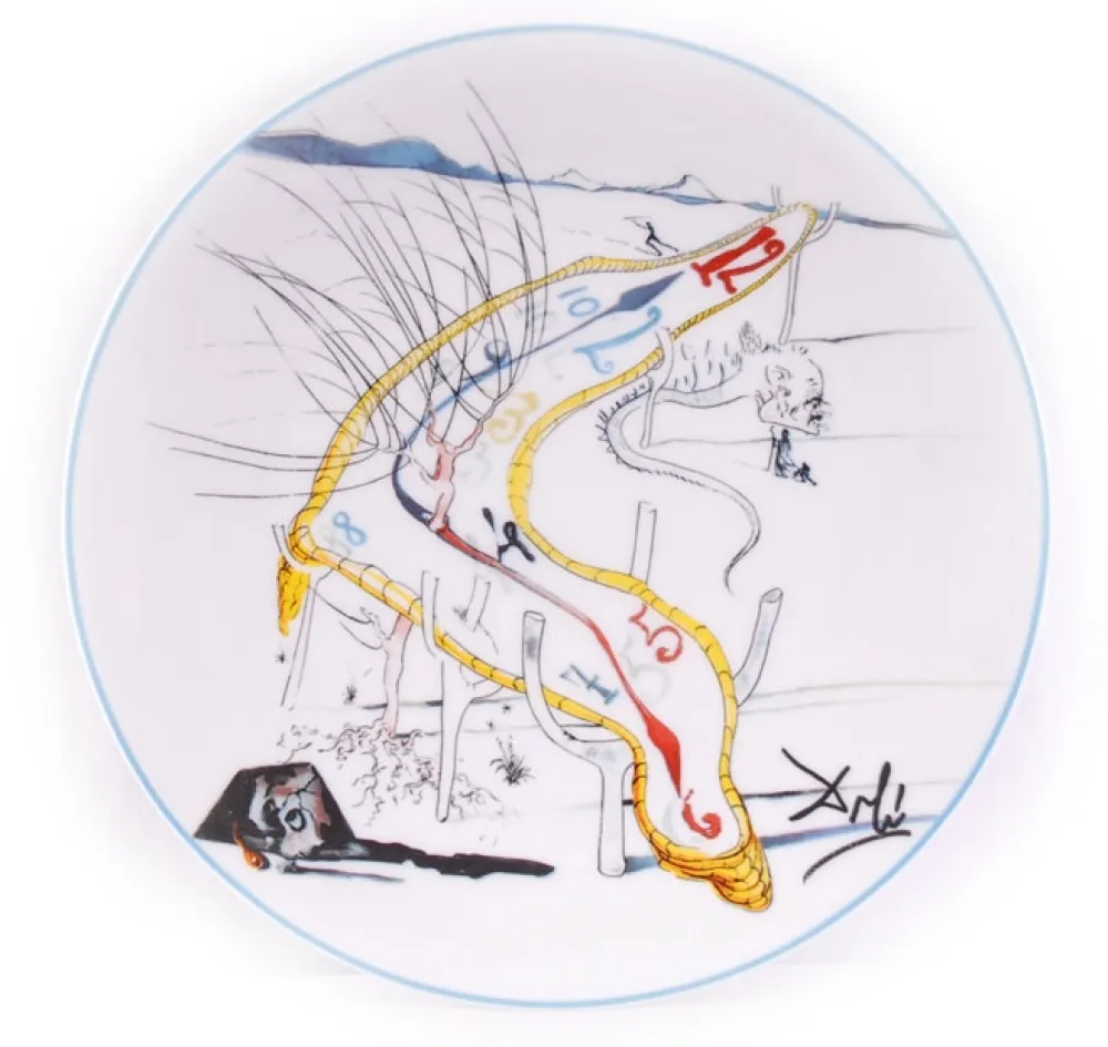 Ceramic Dali - Les Montres Gélatines de l'espace temps (La Conquête du Cosmos)
