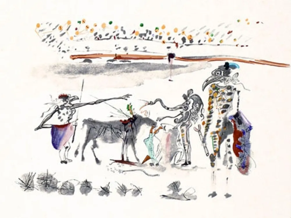 Etching Dali - Les Perroquets (Parrots)