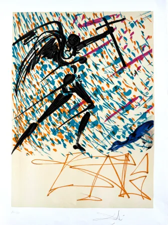 Lithograph Dali - L’esaltazione mistica (Mystical Exaltation)