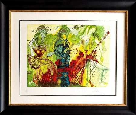 Lithograph Dali - L'Été (from 'Les Quatre Saisons')