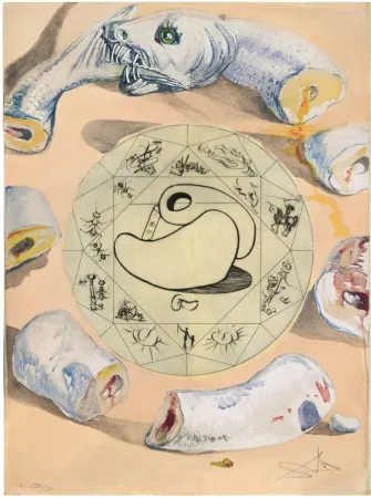 Drypoint Dali - L'Ouroboros