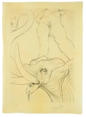 Drypoint Dali - Maintenant,c'est le soir