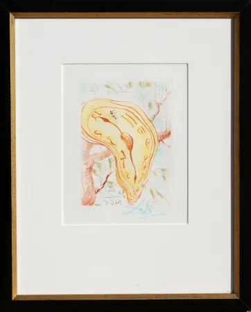 Etching Dali - Melting Clock