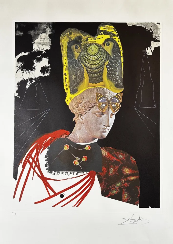 Etching Dali - Memories of Surrealism Crazy Crazy Crazy Minerv