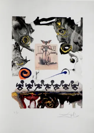 Etching Dali - Memories of Surrealism Surrealist Gastronomy
