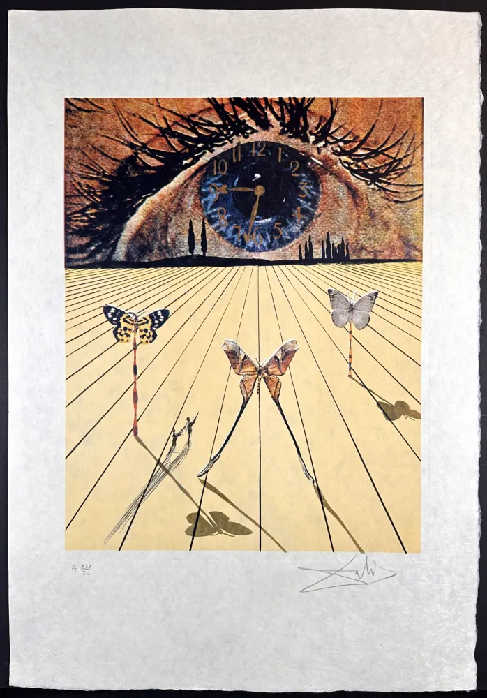 Etching Dali - Memories of Surrealism The Eye of Surrealist Time