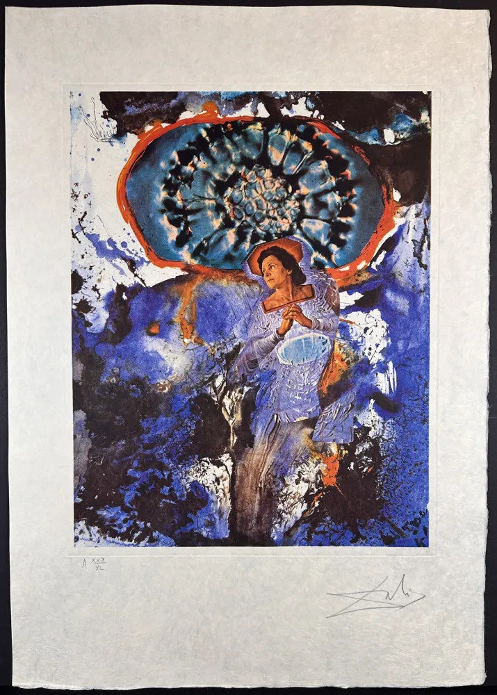 Etching Dali - Memories of Surrealism Ultra Surrealist Corpuscular Galutska 