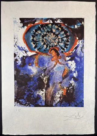 Etching Dali - Memories of Surrealism Ultra Surrealist Corpuscular Galutska 