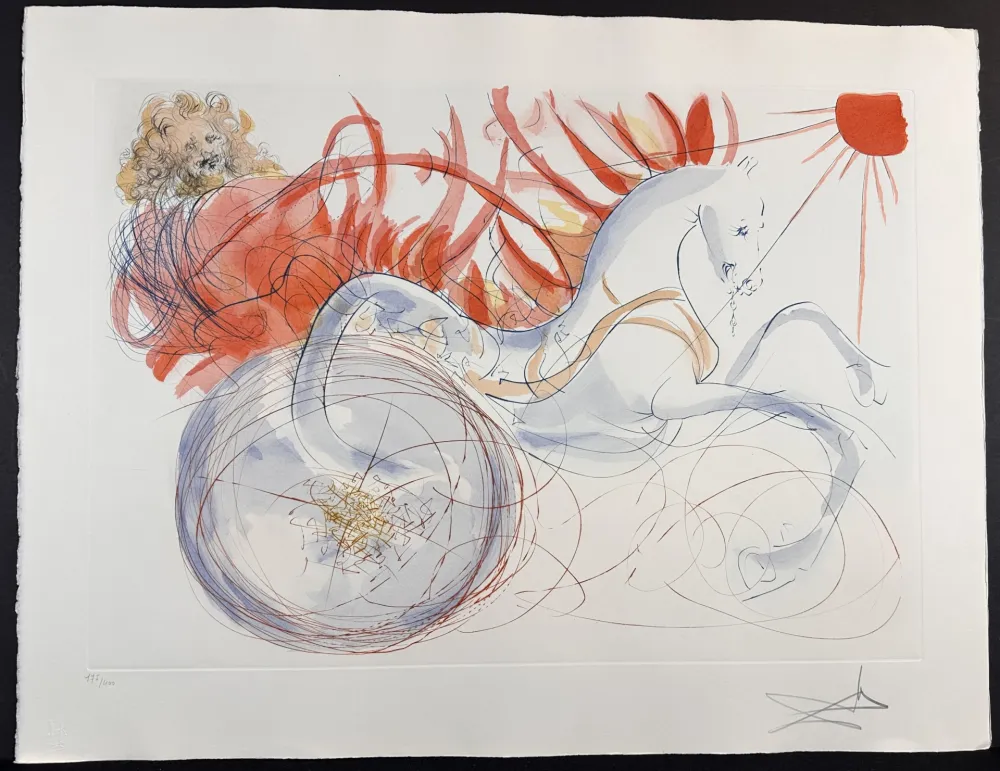 Etching Dali - Our Historical Heritage Elijah