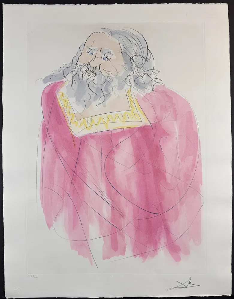 Etching Dali - Our Historical Heritage Jeremiah