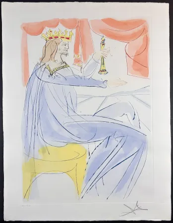 Etching Dali - Our Historical Heritage King Solomon