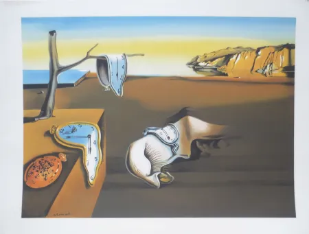 Lithograph Dali - Persistance de la mémoire