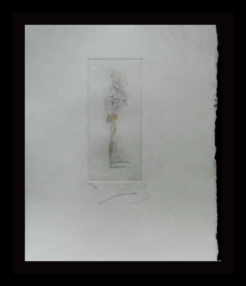 Etching Dali - Petite Nus (From Appolinaire) D