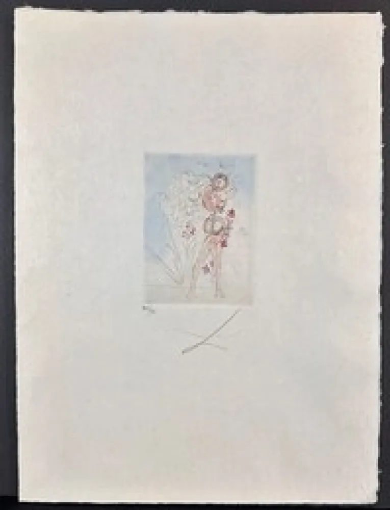 Etching Dali - Petites Nus (From Apollinaire) J