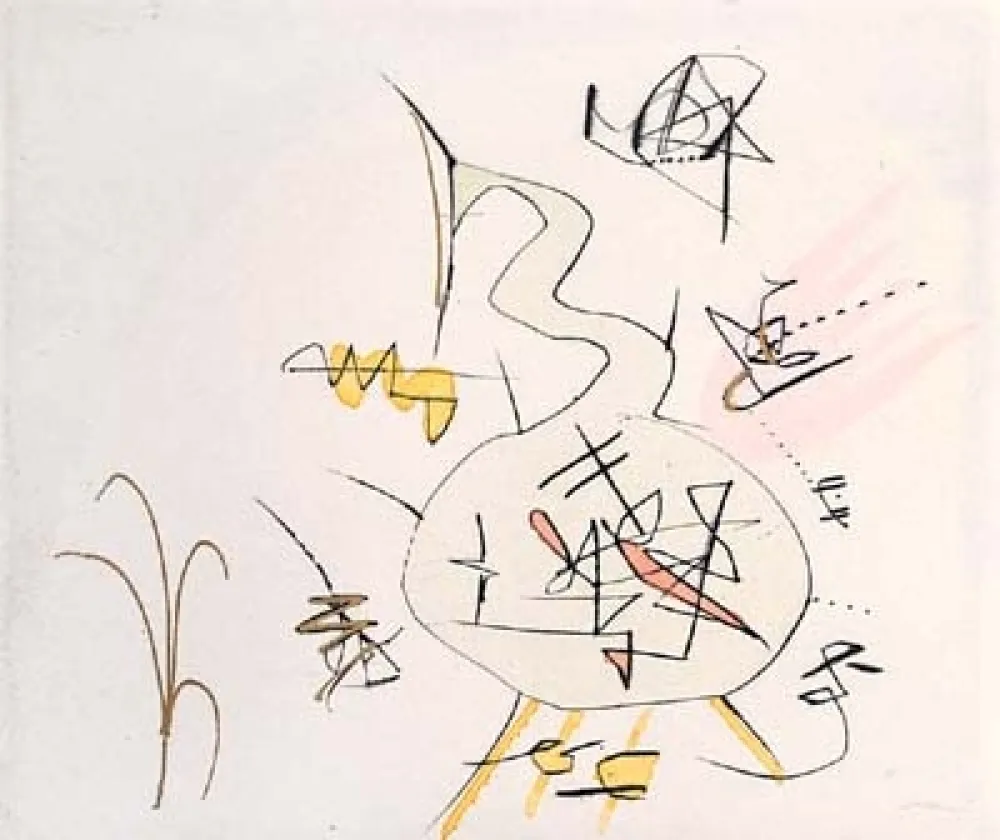 Etching Dali - Phiole