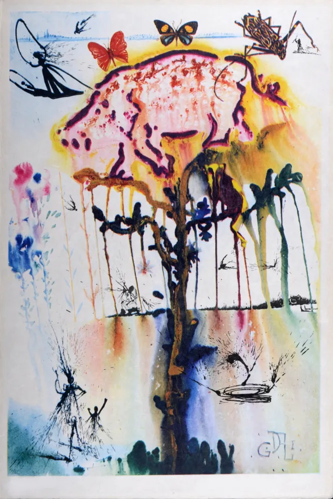 Rotogravure Dali - Pig and Pepper, 1969