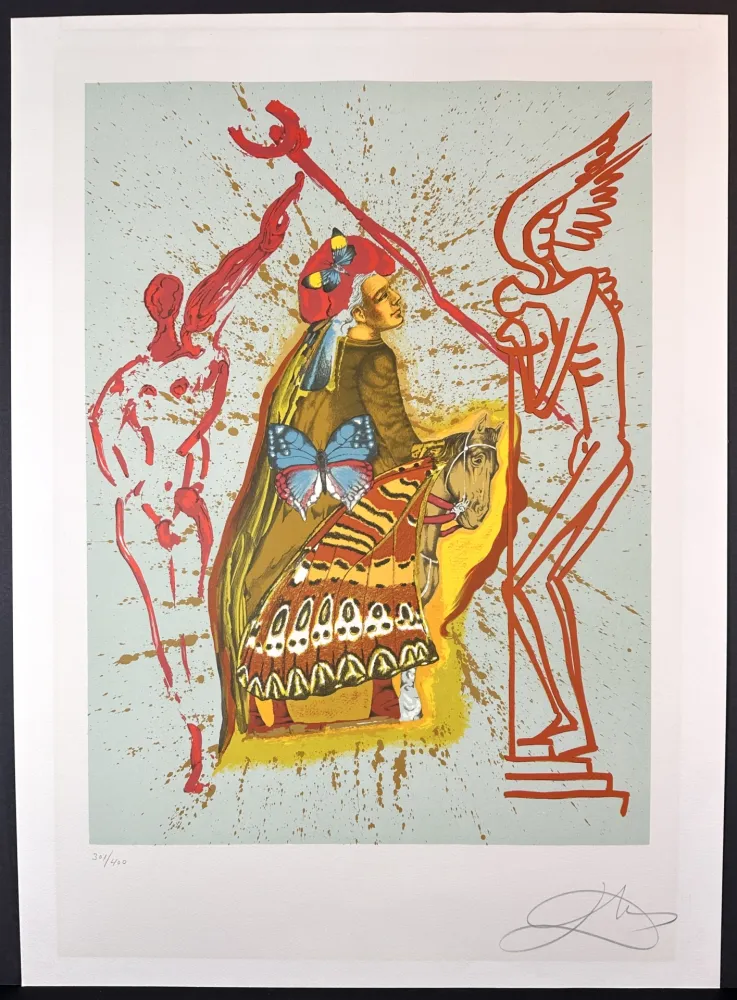 Lithograph Dali - Pilgrim's Journey