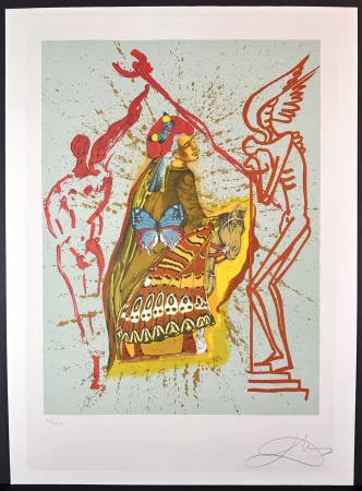 Lithograph Dali - Pilgrim's Journey