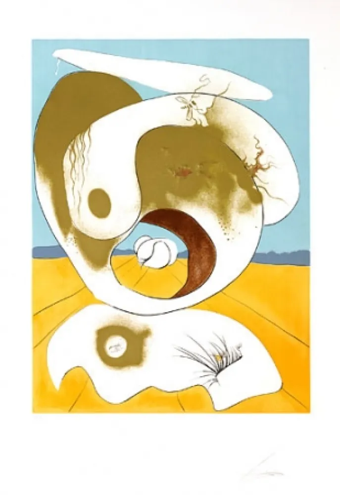 Etching Dali - Planetary and scatologic vision